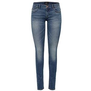 Only Skinny jeans voor dames, Donkerblauw denim