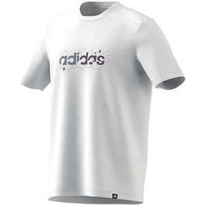 adidas Illustrated Linear Graphic Tee T-shirt voor heren