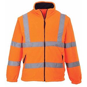 Portwest Zeer zichtbare fleece mesh voering, kleur oranje, maat 4XL, F300ORR4XL