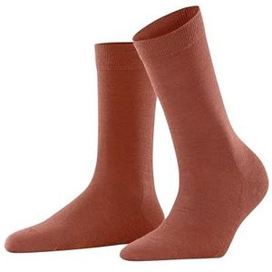 FALKE Softmerino W So Wol, katoen, effen, 1 paar damessokken (1 stuk), Oranje (Terra 8820)