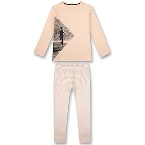 Sanetta Pyjama long rose pour fille - Pyjama confortable pour fille - Taille, Rose, 152