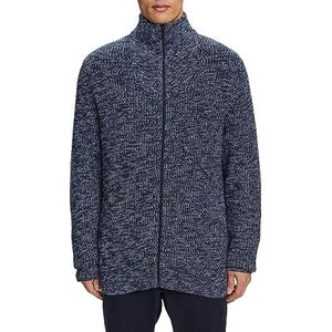 ESPRIT 093ee2i306 heren sweater, 450/Petrol Blauw