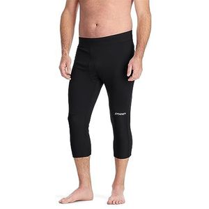 Spyder Charger 3/4 legging voor heren, zwart.