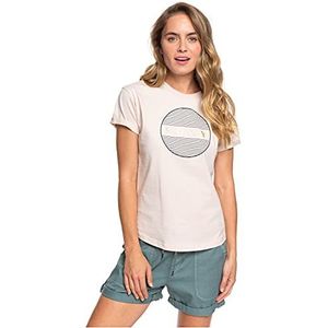 Roxy Epic AF Corpo J Tees Kvj0 T-shirt voor dames, Peach Blush