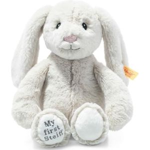 Steiff Soft Cuddly Friends My First Hoppie Hoppie - 242342 - babyknuffel - crème - 151 g