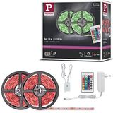 Paulmann 78980 Function SimpLED Tape-set, 10 m, RGB, 28 W, 230/12 V, DC wit, metaal, kunststof