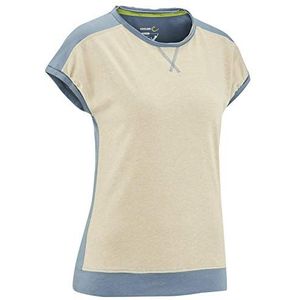 Edelrid Greenclimb T-shirt voor dames, Peanut