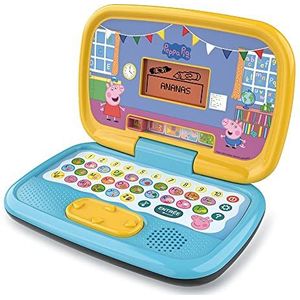 VTech - Peppa Pig - Mijn educatieve computer, kindercomputer, Peppa Pig educatief speelgoed, Peppa Pig speelgoed - 3/6 jaar - Franse versie