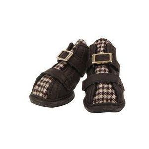 Puppia PAMD-SH068 Houndstooth schoenen, bruin, S