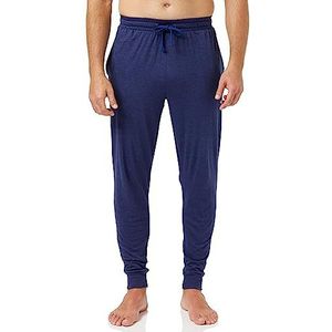 Calvin Klein pyjamabroek voor heren, diepblauw gemêleerd.