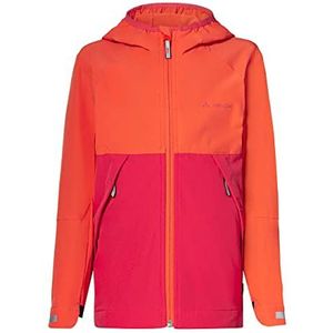 VAUDE Kids Moab Stretch jas, uniseks, kinderen, Roze/Oranje