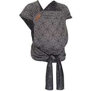 Hoppediz Hop-Tye Advanced 4-in-1 babydrager voor pasgeborenen vanaf de geboorte, halve gesp met handdoekhouder, verhoging tot 20 kg, malmö stone design