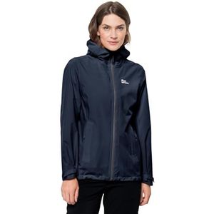 Jack Wolfskin Pack & Go Shell Women - Night blue - Outdoor Kleding - Jassen - Waterdichte jassen