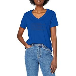 O'Neill Triple Stack T-shirt voor dames met V-hals, oceaanblauw