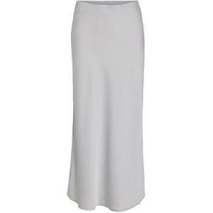 VILA Viellette Hw Midi Skirt - Noos Viellette Hw Midi Rok - Noos Dames (1 stuk), Stoom