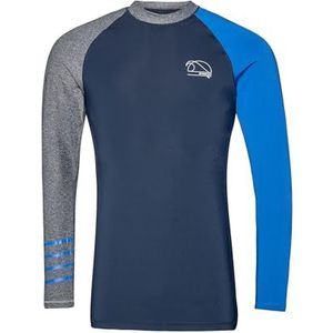 Protest Radwell Rashguard voor heren, blauw (Ground Blue)