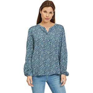 Betty & Co Damesblouse blauw petrol 46, blauw/petrol