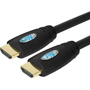 PNI H1500 High Speed HDMI-kabel 1,4 V ethernet plug verguld 15 m