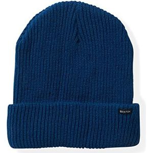 Brixton Becket Beanie Hoed Unisex, Blauw