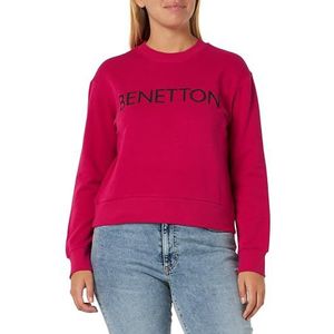 United Colors of Benetton Shirt G/C M/L 3j68d104c Trainingspak voor dames (1 stuk), Magenta Rood 2E8