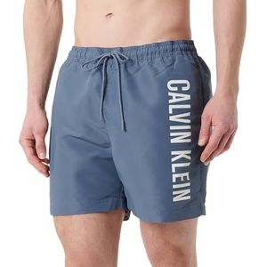 CK JEANS Heren Zwemshorts Medium Trekkoord Shorts Grijs (Grijs), 6XL, Grijs (Grijs), 6XL Oversized, Grijs