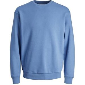 Jack & Jones Jjebradley Sweatshirt Crew Noos Sweatshirt voor heren, Blauw