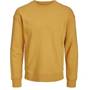 Bestseller A/S Jjestar Basic Noos sweatshirt met ronde hals voor heren, Honey Gold