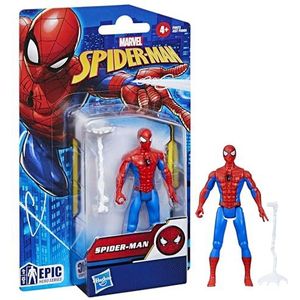 Marvel Spider-Man Epic Hero Series, klassiek Spider-Man actiefiguur, 10 cm