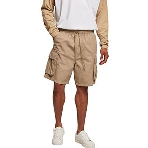 Urban Classics Cargo shorts voor heren, effen beige