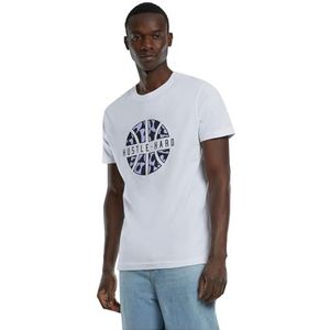 Mister Tee - Hustle Hard Heren T-shirt Wit