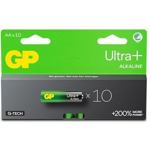 AA-batterijen, 10 stuks, GP Ultra, 1,5 V/LR06, lange levensduur