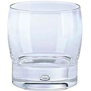 Durobor 780/28 Bubble whiskyglas 290 ml, 6 glas, zonder vulmarkering