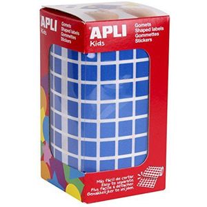 APLI Kids Vierkant - 10 mm Cuadrado blauw