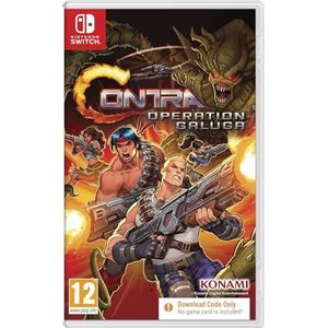 Contra: Operation Galuga (Code de téléchargement du jeu dans la boîte) - Switch
