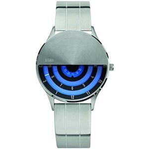 STORM Heren analoog kwarts horloge met metalen armband 47443-LB, groen, Groen