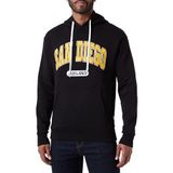 Jack & Jones Jjebradley Varsity capuchontrui voor heren, zwart.