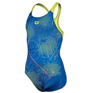 arena Girl's Arena Galactic Swimsuit Pro Back One Piece Swimsuit voor meisjes, Royal-zacht groen