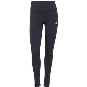 adidas Sportswear ESSENTIALS HIGH-WAISTED LOGO LEGGING - Dames - Blauw- XS