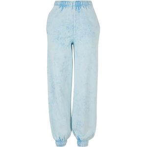 Urban Classics Ladies Towel Pantalon de survêtement délavé pour femme, disponible dans de nombreuses couleurs, tailles XS à 5XL, Bleu baltique, S