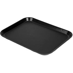 Cambro Epictread DS516 dienblad, rechthoekig, glasvezel, antislip, 35 x 27 cm, zwart