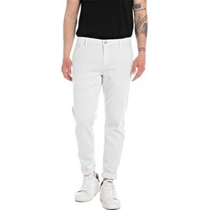 Replay Benni Hyperchino Color Xlite herenjeans, Parelgrijs (209)