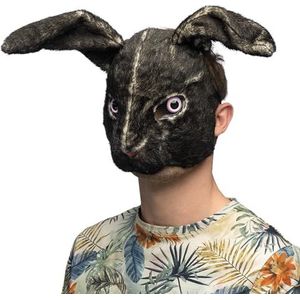 Boland Pluche dierenmasker voor volwassenen, realistisch halfmasker voor carnaval, themafeest of cosplay-evenement, dieren