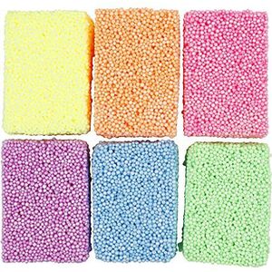 Soft Foam, verschillende kleuren, 6 x 10 g