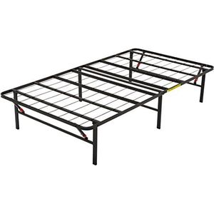 Amazon Basics Bedframe inklapbaar met platform montage zonder gereedschap onderbedopslag 90x200