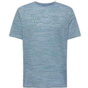 Mavi T-shirt à col rond pour homme, bleu, XL