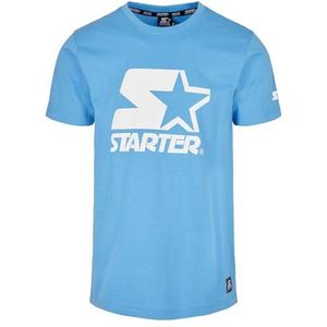 STARTER BLACK LABEL T-shirt met logo voor heren, Horizonblauw