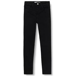 Koton Dames Skinny Jeans Hoge Taille Slim Fit, zwart (999)