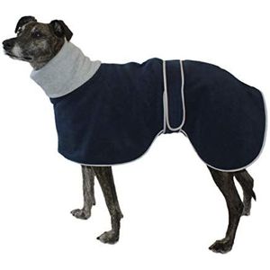 Cosipet Greyhound Poloshirt voor windhond, 51 cm, blauw