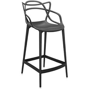 Kartell Masters Stool kruk, zwart, H.75