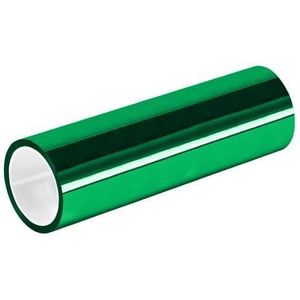 TapeCase 23-72 MPFT-Green acryl-plakband metallic polyester 0,005 cm dik 65,8 m lang 58,4 cm breed blauw